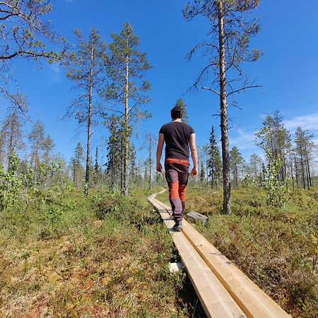 Langforsen Glamping & Lapland Experience Hotell Lapptrask Eksteriør bilde