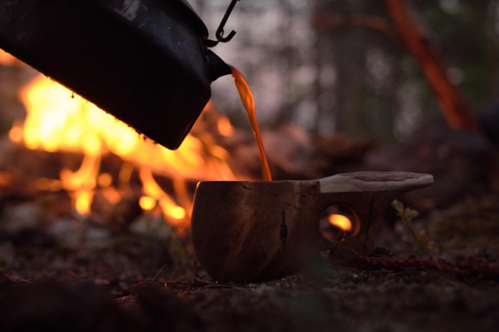 Langforsen Glamping & Lapland Experience Hotell Lapptrask Eksteriør bilde