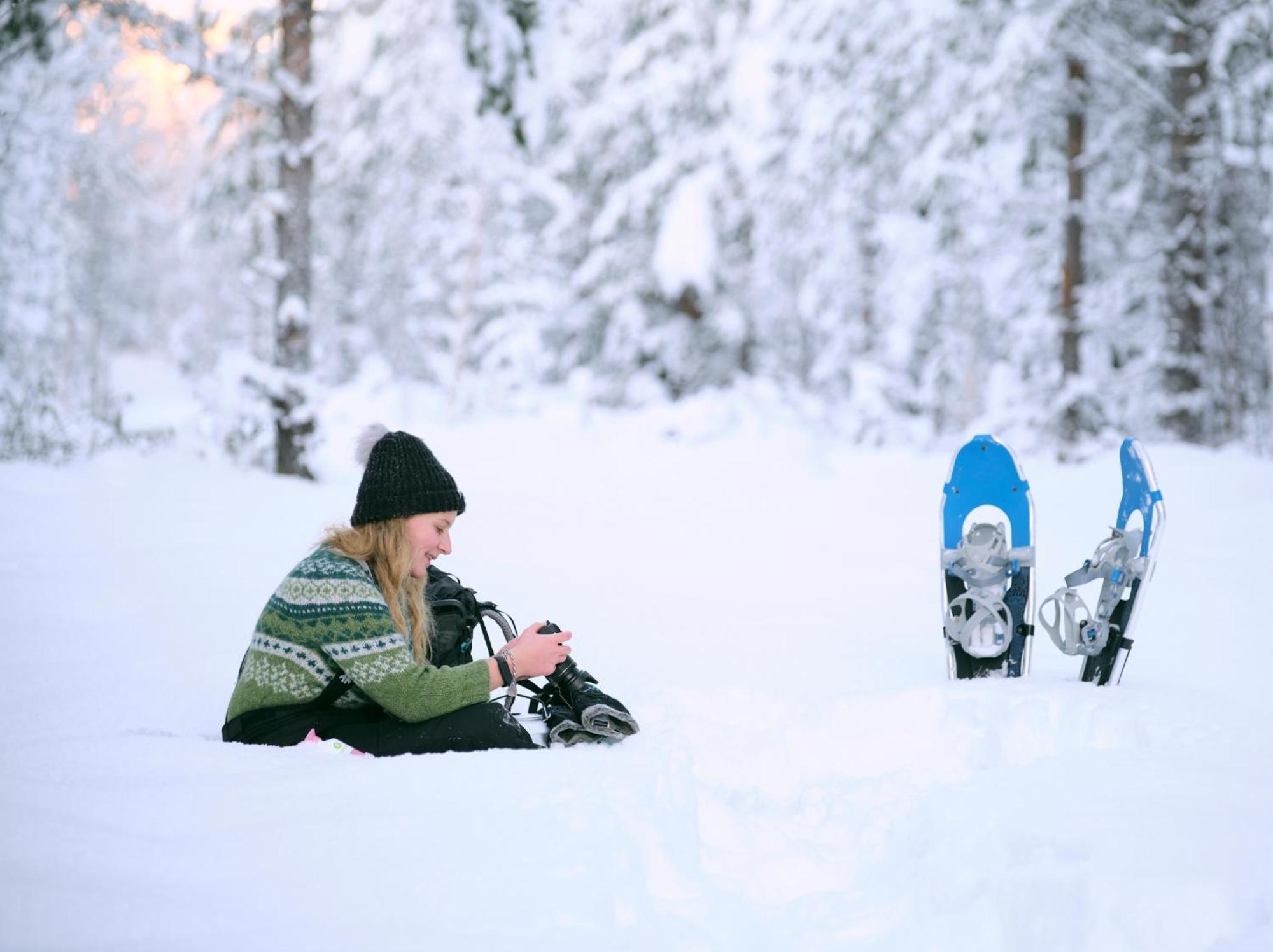 Langforsen Glamping & Lapland Experience Hotell Lapptrask Eksteriør bilde